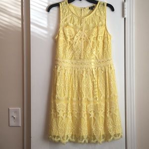 Yellow Lace dress